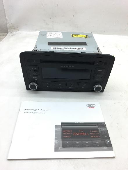 CD-Radio AUDI A3 (8P) 1.6 75 kW 102 PS (05.2003-08.2012)