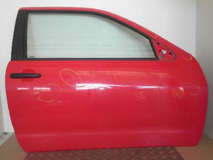 99503 Tür rechts (2-Türer) Beifahrertür SEAT Ibiza III (6K) Flashrot / Lp3g