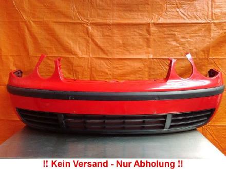 Stoßstange Frontschürze rot VW POLO (9N_) 1.2 40 KW LP3G