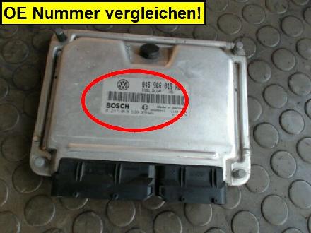 Steuergerät Einspritzung VW Polo 9 N 0281010698