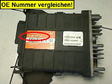 Einspritzsteuergerät Fiat Tipo 160 0280000714