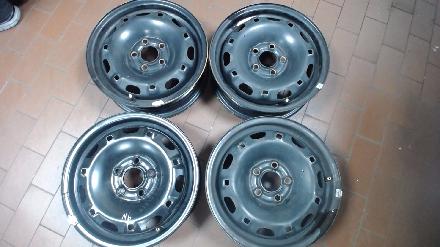 Stahlfelgensatz 5X14 ET35 VW Polo 9 N