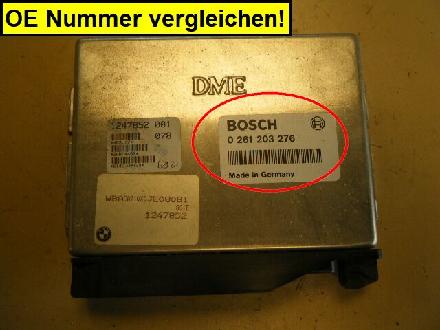 Einspritzsteuergerät BMW 3er E36 0261203276
