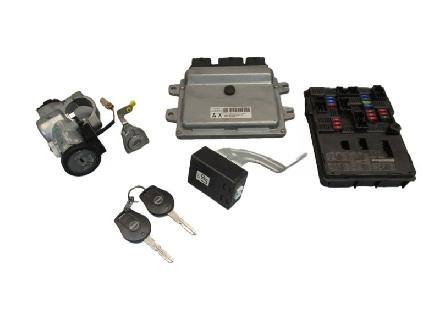 Steuergerät Motor Schlüssel Zündschloss NISSAN MICRA IV 4 K13 1.2 59 KW A56-E32~284B71HR0C