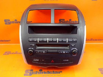 Bedienteil Multimedia CD - RADIO MITSUBISHI ASX (GA W) 1.8 DI-D 110 KW X45XG0211, 8002A920XA
