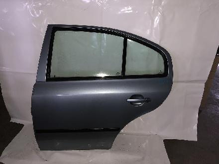Skoda Octavia I 1U Facelift Limousine Tür hinten links komplett mit Seitenscheibe , Fensterheber elektrisch , Türe hinten links , Farbe : grau 