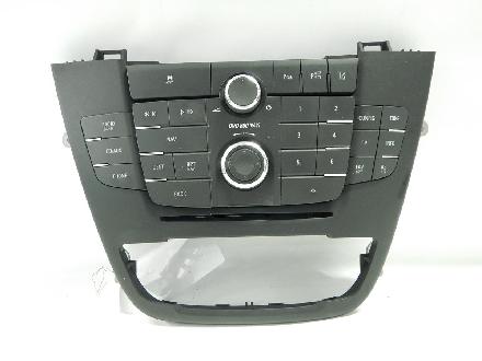 Opel Insignia Sports Tourer Navigation Bedieneinheit 13273256 , Bedienteil Radio DVD800 Navi Schalter Modul , Schalter Spur Assistent ESP 