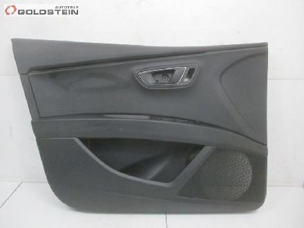 Türverkleidung vorne links schwarz/schwarz Hauptschalter Fensterheberschalter SEAT LEON (5F1) 1.4 TSI 110 KW