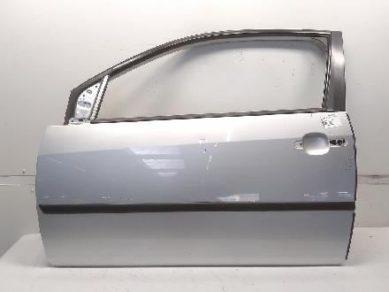 Ford Fiesta JD Bj.2005 Tür vorn links Fahrertür 3-türig polarsilbermetallic