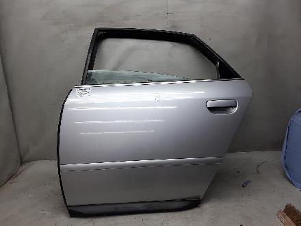 Audi A6 C5 original Tür hinten links Limo LY7W-Lichtsilber BJ2000