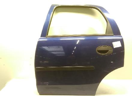 Opel Corsa C Tür hinten links Ultrablau metallic BJ2002