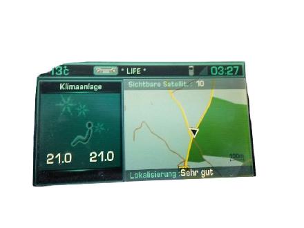 Bordcomputer Display Display Navigations Systhem PEUGEOT 407 SW 2.0 HDI 135 ACTIVE PRO 100 KW 9661552380