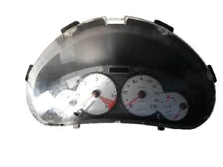 Tachometer Kombiinstrument PEUGEOT 206 SW (2E/K) 1.4 HDI 50 KW 9656696280