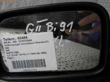 Außenspiegel links VW Golf II (19E)