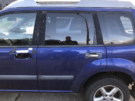 Nissan X-Trail T30 Tür hinten links Fondtür Rohbau BW6 Dark Blue Perl