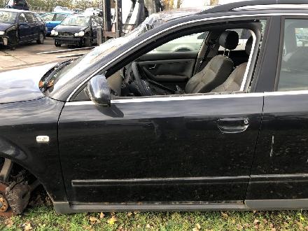 Audi A4 8E B6 Tür vorn links Fahrertür Roh LZ9W Ebonyschwarzperleffekt