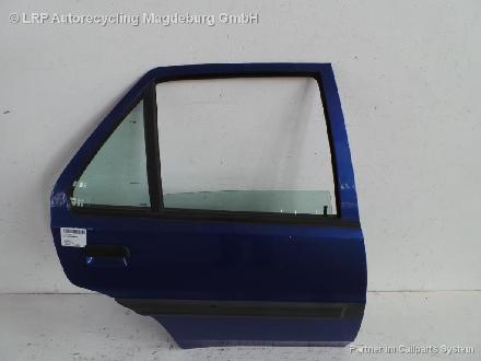 Citroen Saxo S Tür hinten rechts Rohbau ab Bj 99 blau