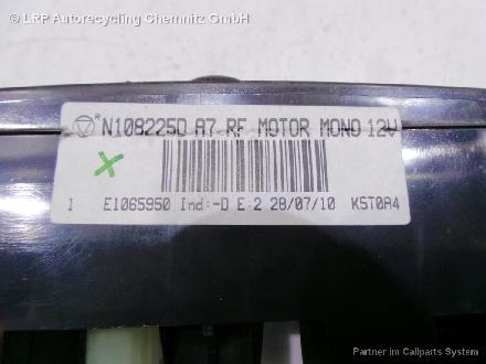 Peugeot 207 BJ 2010 Klimabedienteil Heizbetätigung N108225D
