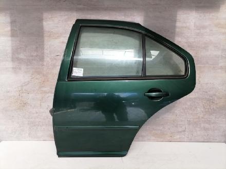 VW Bora Tür hinten links Limo LC6M Brightgreen Perleffekt BJ1999