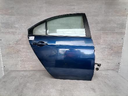 Nissan Primera P12 BJ03 Tür hinten rechts Schrägheck Blau