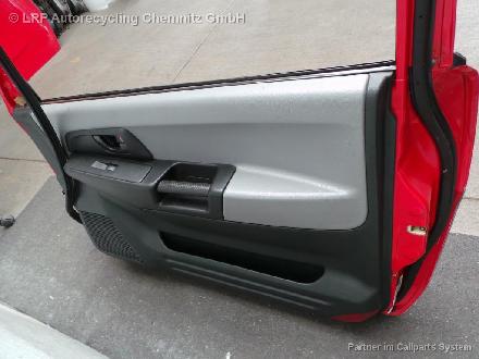 Mitsubishi Pajero Pinin BJ 2000 Tür vorn rechts Beifahrertür Rot Silber