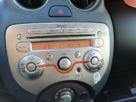 Nissan Micra K13 Radio CD Bluetooth BJ10-13