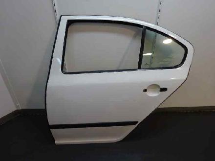 Tür links hinten Skoda Octavia II (1Z) BLANCO MONOCAPA