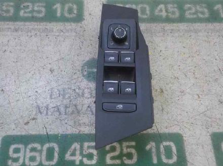 Schalter für Fensterheber links vorne VW Polo VI (AW) 5G0959857GWZU