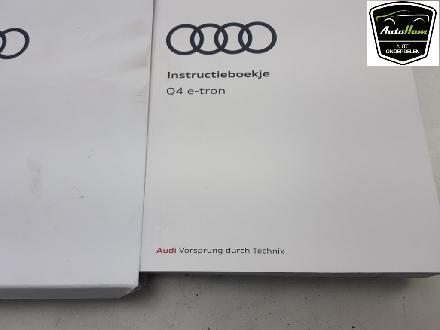 Bedienungsanleitung 89A012732AG Audi Q4 Sportback (4FN) SUV 40 e-tron (EBRA) 2022-12