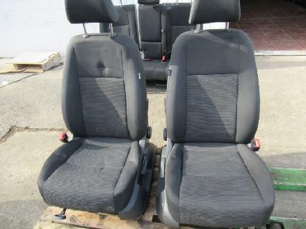 Sitzgarnitur komplett Stoff geteilt mit Sitzheizung VW TIGUAN (5N_) 2.0 TDI 81 KW