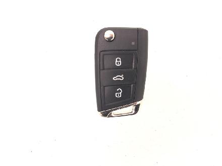 Schlüssel 5G6959753AG Volkswagen Golf Sportsvan (AUVS) Großraumlimousine 1.6 TDI BlueMotion 16V (DBKA) 2016 DBKA