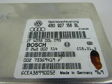 Steuergerät Getriebe Audi A6 (4B, C5) 4b0927156bl