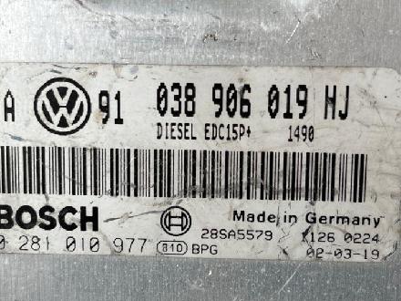 Steuergerät Motor VW Golf IV Variant (1J) 038906019NJ