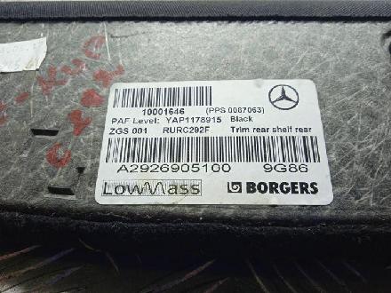 Hutablage Mercedes-Benz GLE (W166) A2926905100