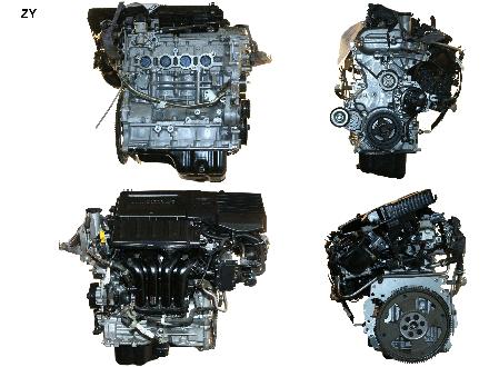 Motor ohne Anbauteile (Benzin) Mazda 2 (DE)