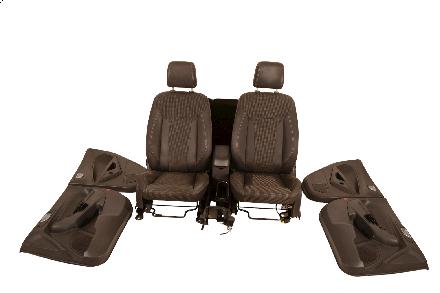 Sitzgarnitur komplett Leder geteilt Ford Fiesta VI (CB1, CCN)