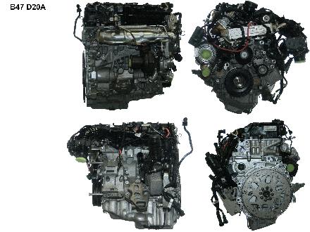 Motor ohne Anbauteile (Diesel) BMW 1er (F21) B47D20A