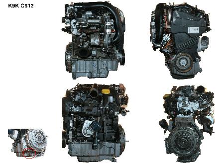 Motor ohne Anbauteile (Diesel) Dacia Dokker (KE) K9K612