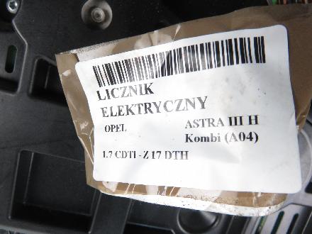 Tachometer Opel Astra H Caravan () 13251615
