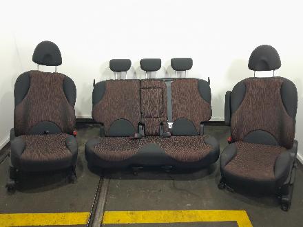 Sitzgarnitur komplett Leder geteilt Nissan Note (E11)