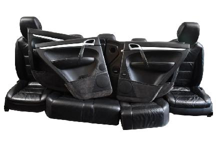 Sitzgarnitur komplett Leder geteilt Porsche Cayenne (9PA)