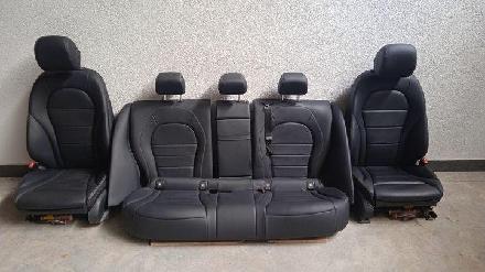 Sitzgarnitur komplett Leder geteilt Mercedes-Benz GLC Coupe (C253)