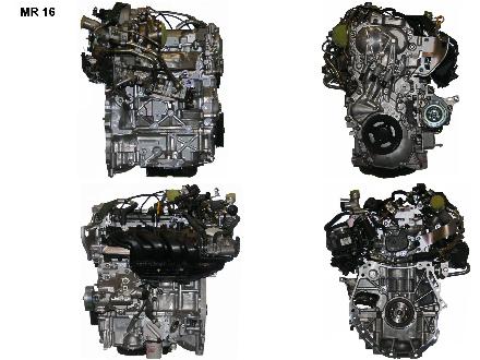 Motor ohne Anbauteile (Benzin) Nissan Juke (F15) MR16