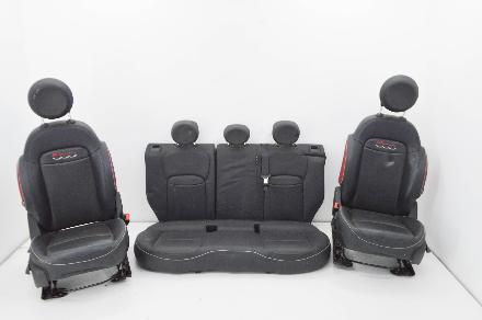 Sitzgarnitur komplett Leder geteilt Fiat 500X (334)