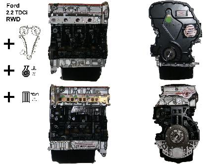 Motor ohne Anbauteile (Diesel) Ford Transit V363 Kasten (FCD, FDD) DRRA
