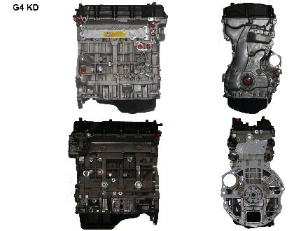 Motor ohne Anbauteile (Benzin) Hyundai iX35 (LM) G4KD