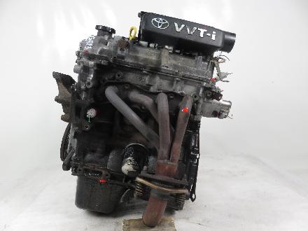 Motor ohne Anbauteile (Benzin) Toyota Yaris (P1) 1SZFE