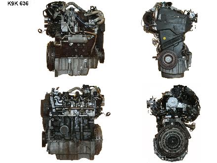 Motor ohne Anbauteile (Diesel) Nissan Juke (F15) K9K636