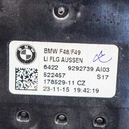 Lüftungsgitter Armaturenbrett BMW X1 (F48) 9292739