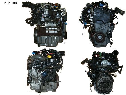 Motor ohne Anbauteile (Diesel) Nissan Qashqai (J10) K9K608